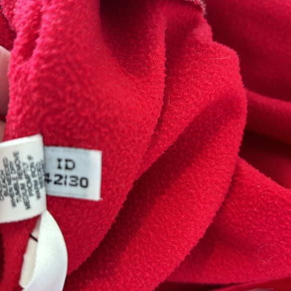 Vintage Victoria’s Secret shoulder pad, satin floral red robe size xs/s - Picture 10 of 10